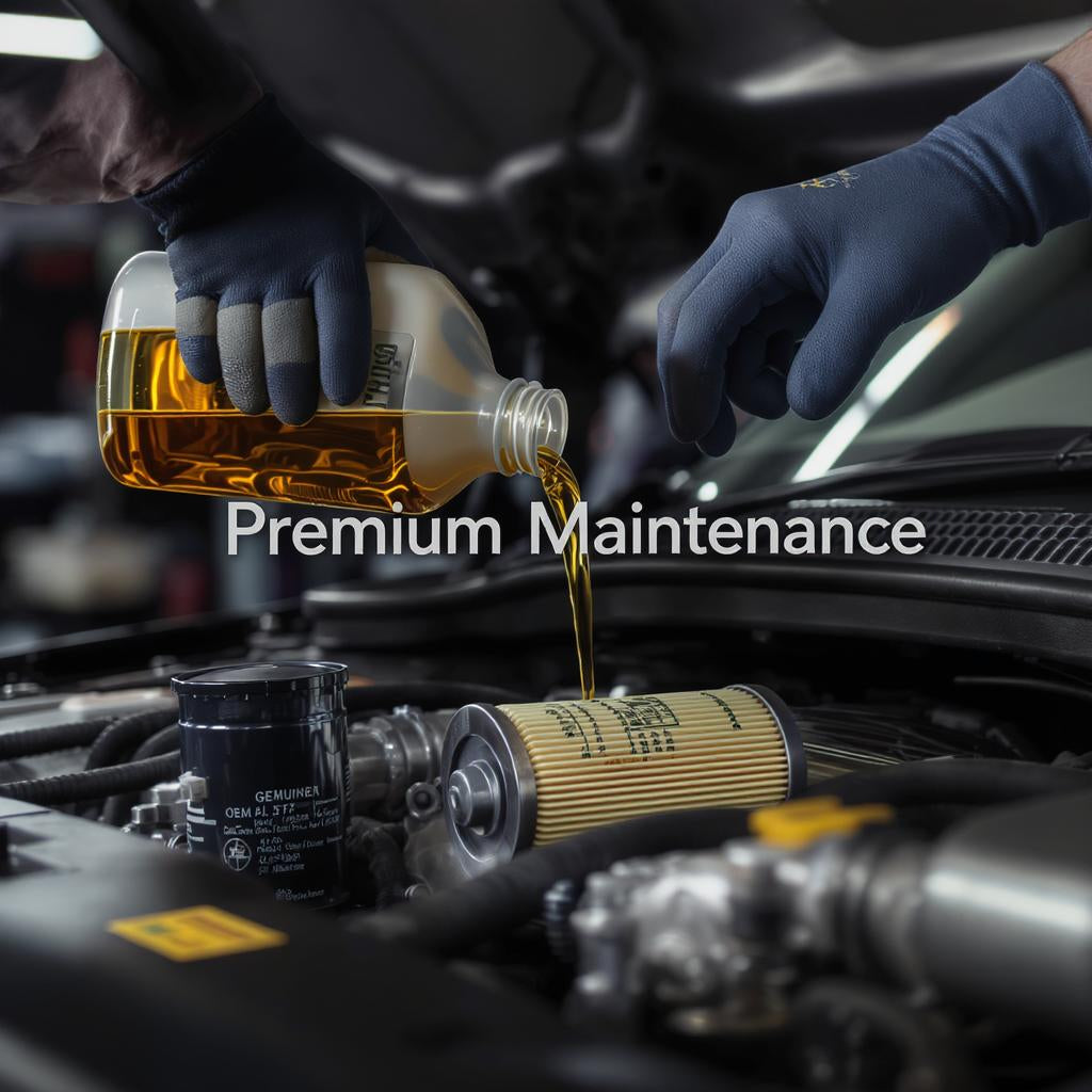 Oil and filter change - 2 litre engines and below